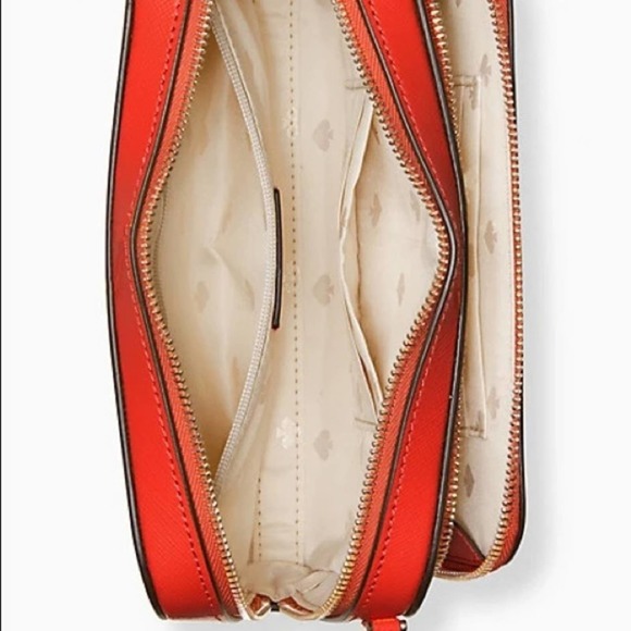 Kate Spade Red Zip Around Crossbody Bag NWT - Picture 4 of 4